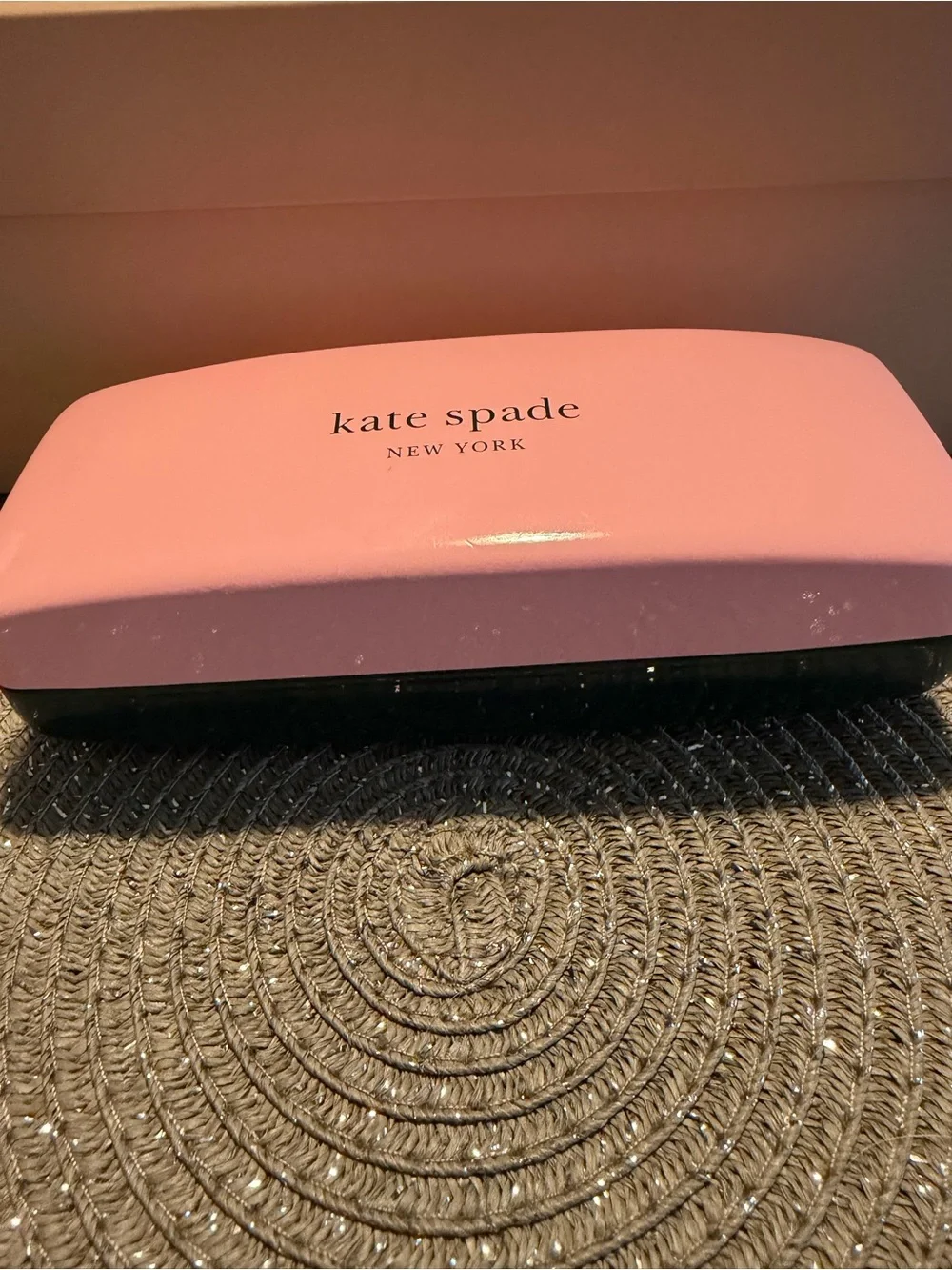kate spade Cream and Black Tortoiseshell Oversized Sunglasses